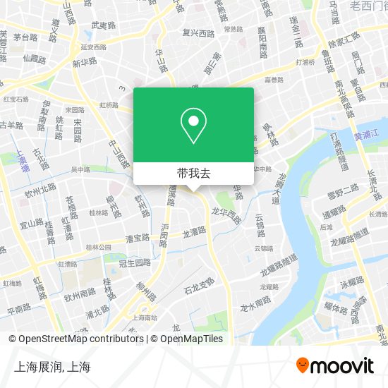 上海展润地图