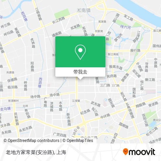 老地方家常菜(安汾路)地图