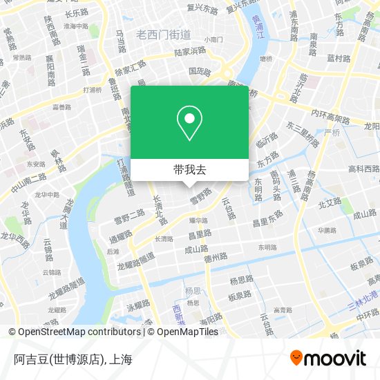 阿吉豆(世博源店)地图