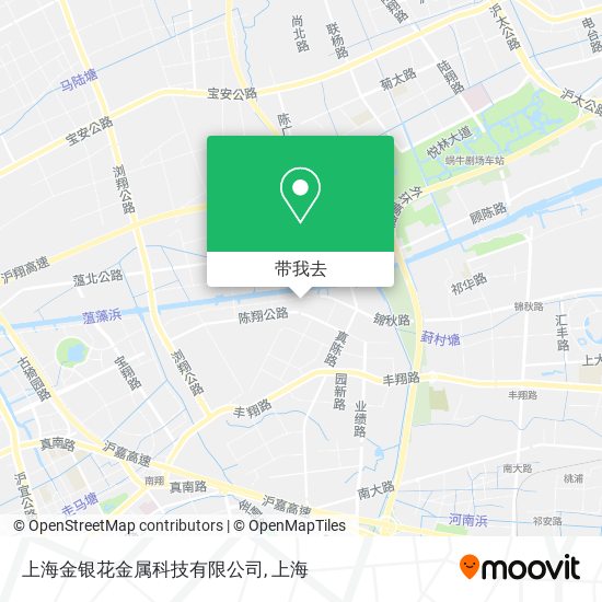 上海金银花金属科技有限公司地图