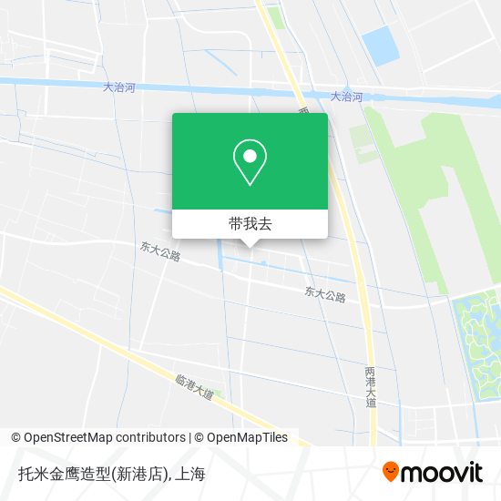 托米金鹰造型(新港店)地图