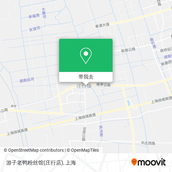 游子老鸭粉丝馆(庄行店)地图