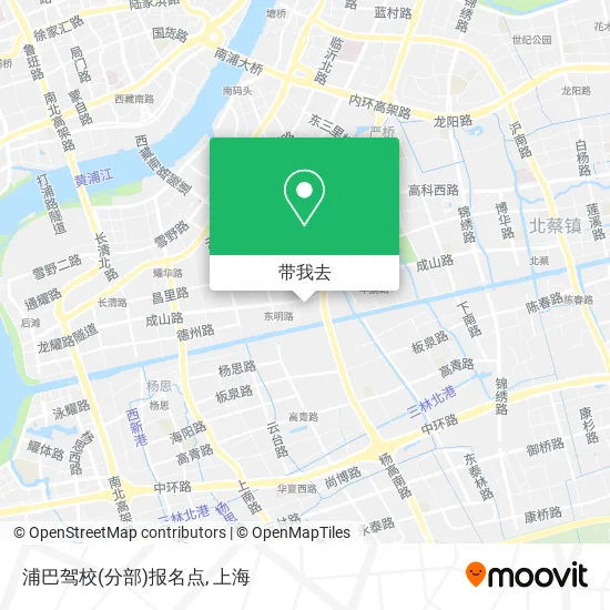 浦巴驾校(分部)报名点地图