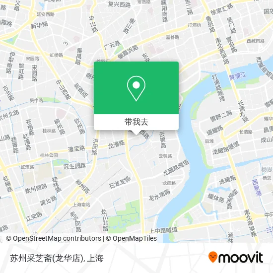 苏州采芝斋(龙华店)地图