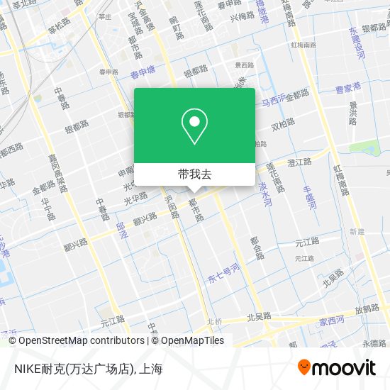 NIKE耐克(万达广场店)地图