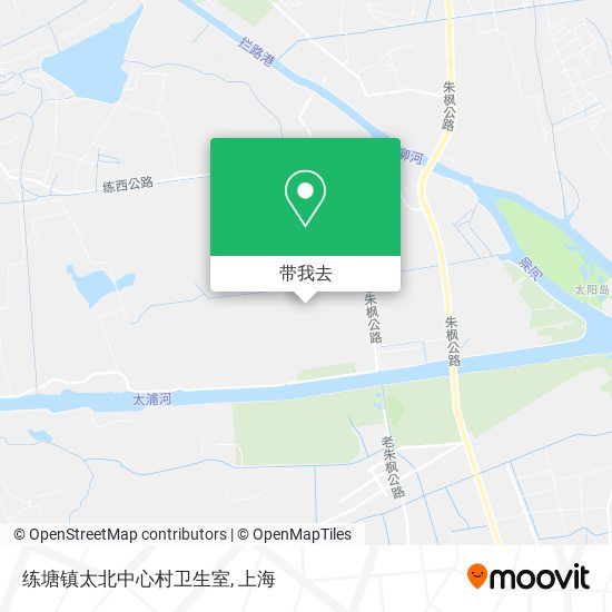 练塘镇太北中心村卫生室地图