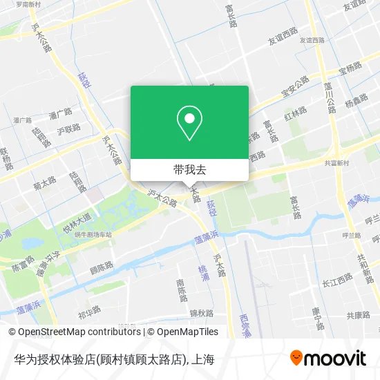 华为授权体验店(顾村镇顾太路店)地图