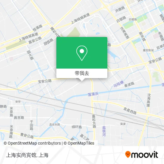上海实尚宾馆地图