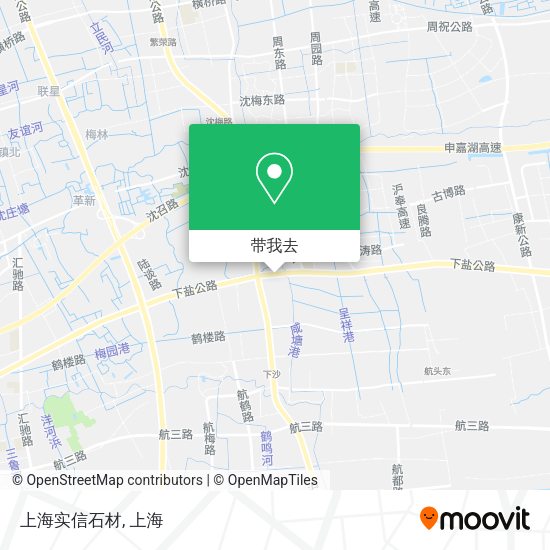 上海实信石材地图