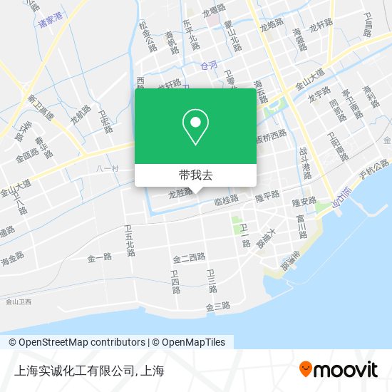 上海实诚化工有限公司地图