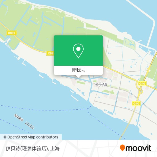 伊贝诗(瑾泉体验店)地图