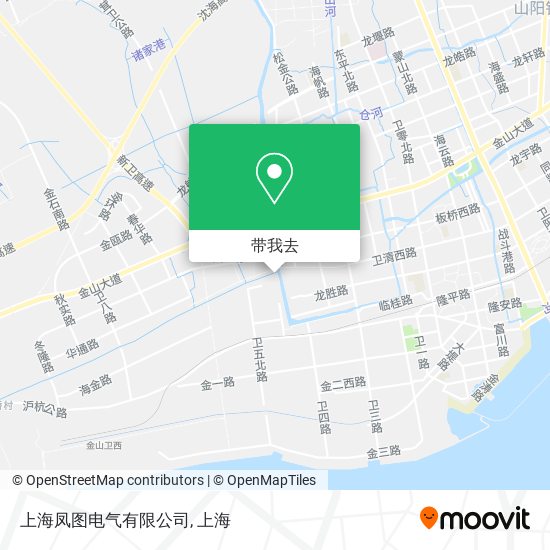 上海凤图电气有限公司地图