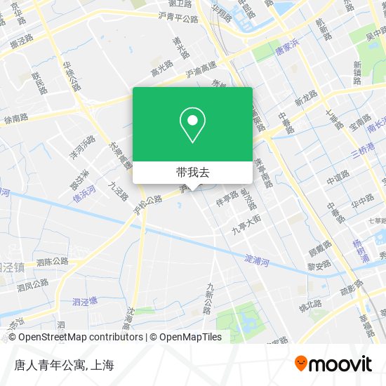 唐人青年公寓地图