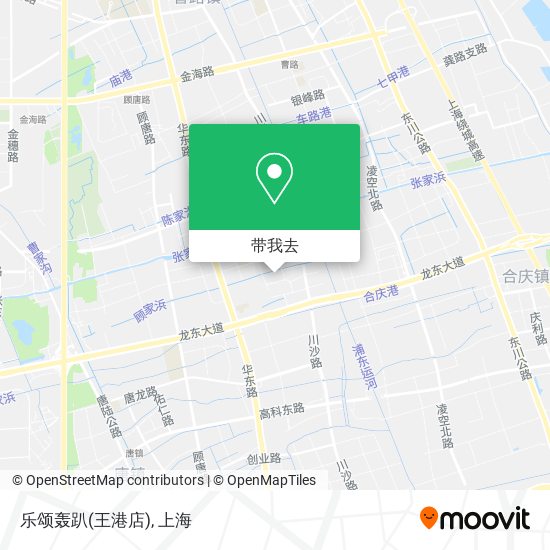 乐颂轰趴(王港店)地图