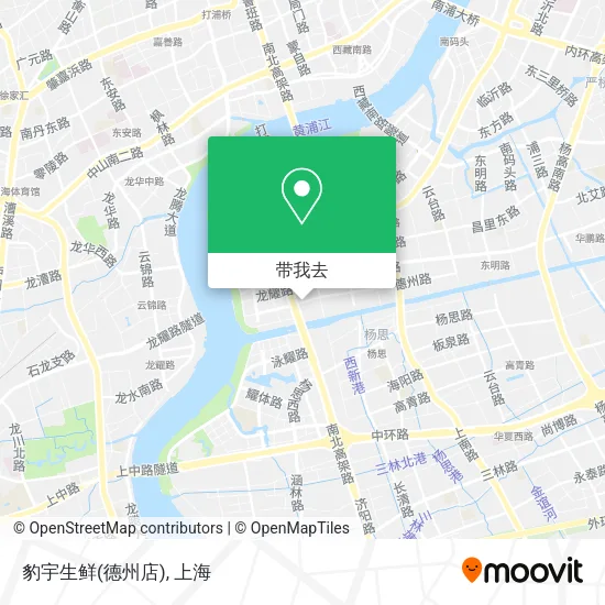 豹宇生鲜(德州店)地图