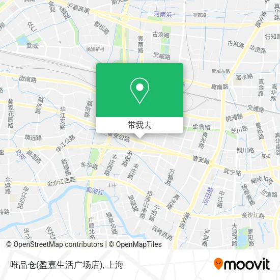 唯品仓(盈嘉生活广场店)地图