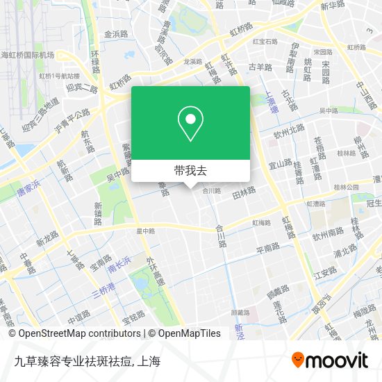 九草臻容专业祛斑祛痘地图