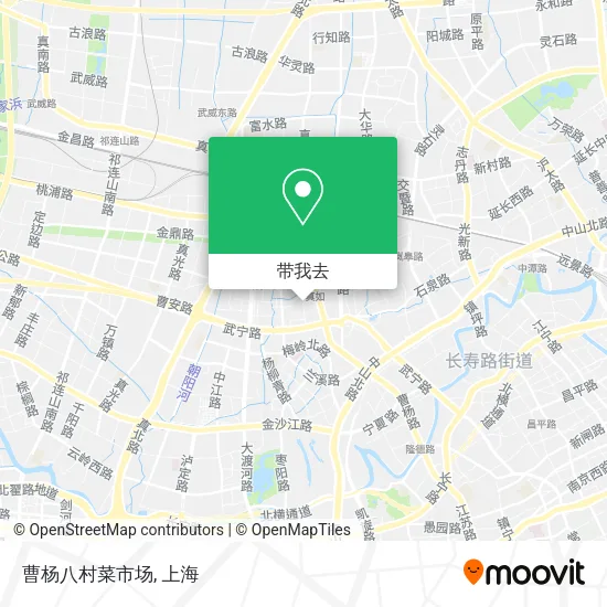 曹杨八村菜市场地图