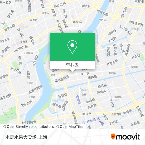 永晨水果大卖场地图