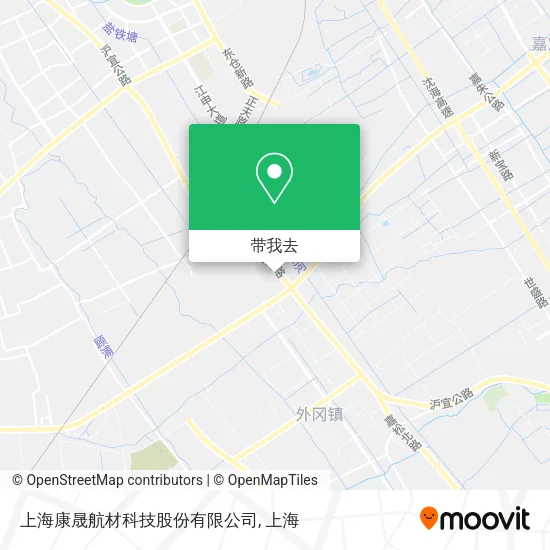 上海康晟航材科技股份有限公司地图