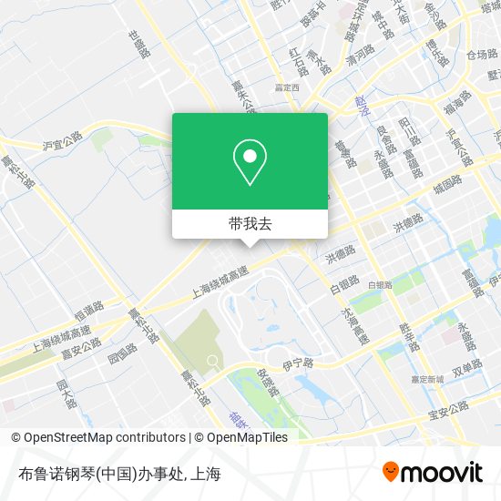 布鲁诺钢琴(中国)办事处地图