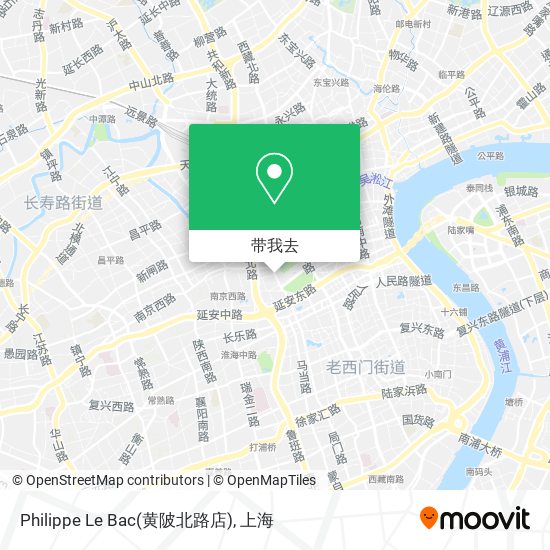 Philippe Le Bac(黄陂北路店)地图