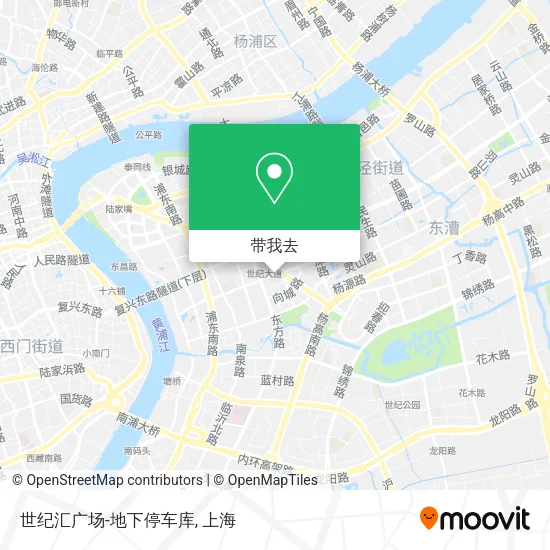 世纪汇广场-地下停车库地图