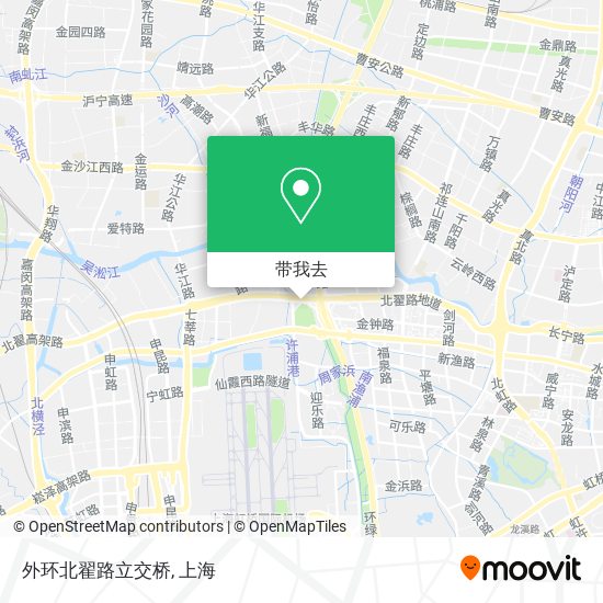 外环北翟路立交桥地图