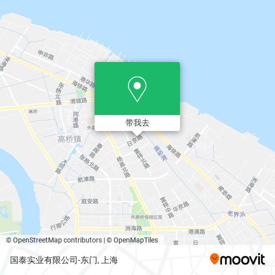 国泰实业有限公司-东门地图