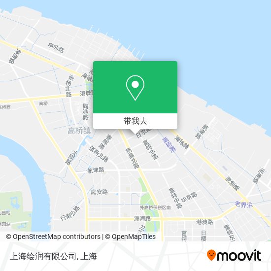 上海绘润有限公司地图