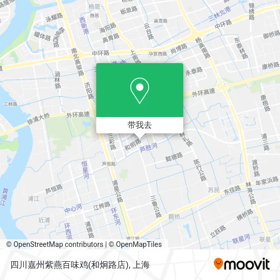 四川嘉州紫燕百味鸡(和炯路店)地图