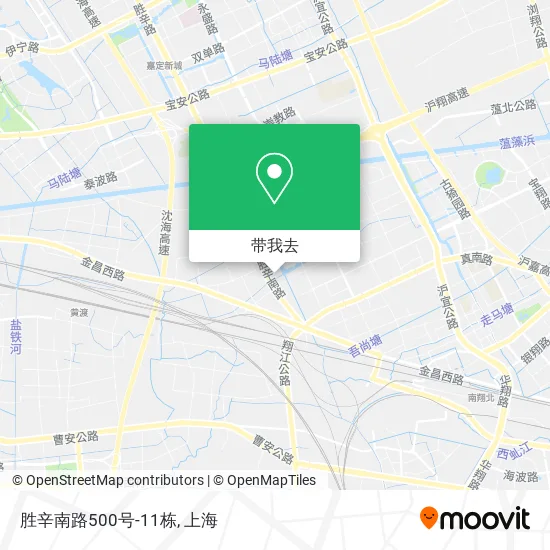 胜辛南路500号-11栋地图