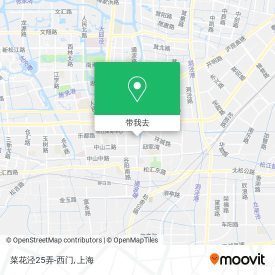 菜花泾25弄-西门地图