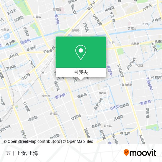 五丰上食地图