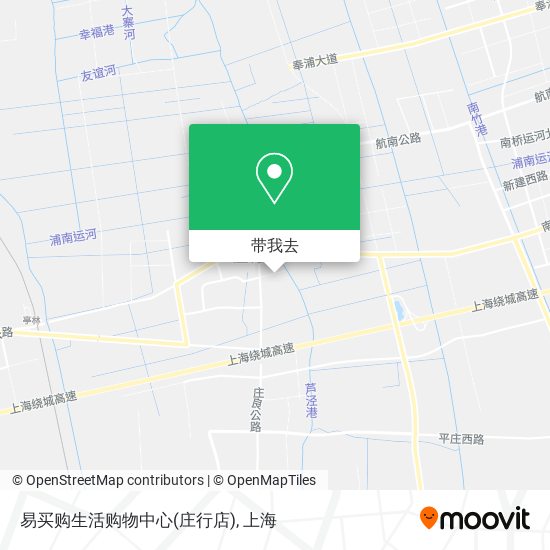 易买购生活购物中心(庄行店)地图