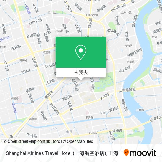 Shanghai Airlines Travel Hotel (上海航空酒店)地图