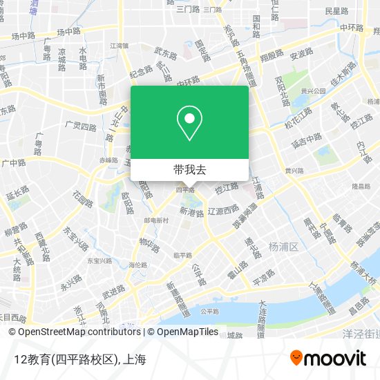 12教育(四平路校区)地图