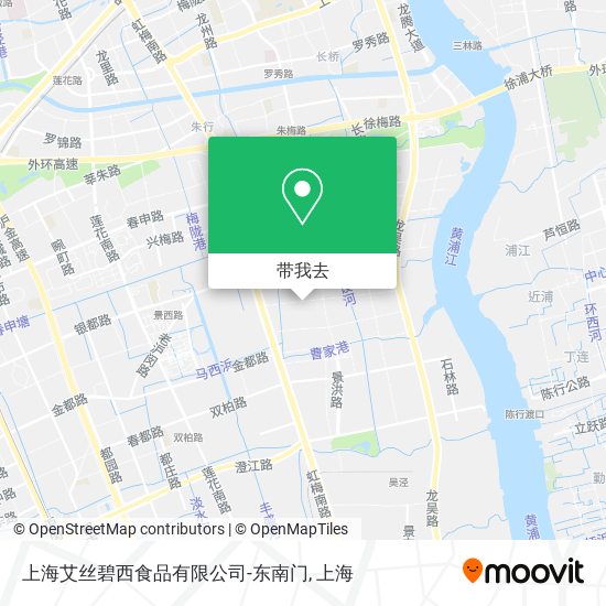 上海艾丝碧西食品有限公司-东南门地图