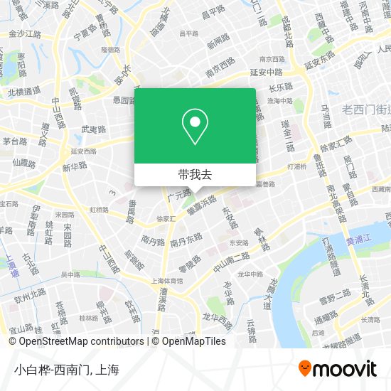 小白桦-西南门地图