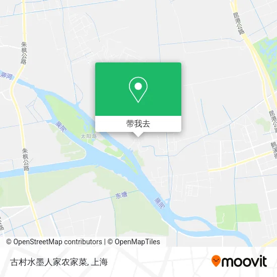 古村水墨人家农家菜地图