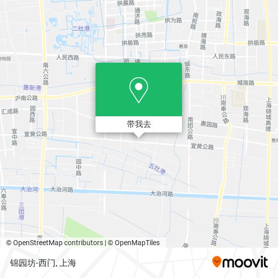 锦园坊-西门地图