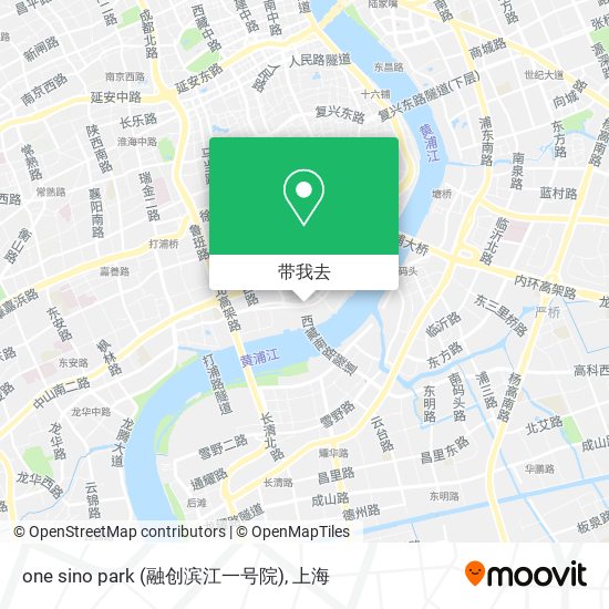 one sino park (融创滨江一号院)地图