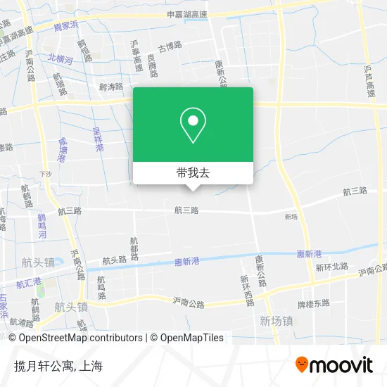 揽月轩公寓地图