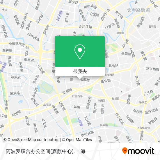 阿波罗联合办公空间(嘉麒中心)地图