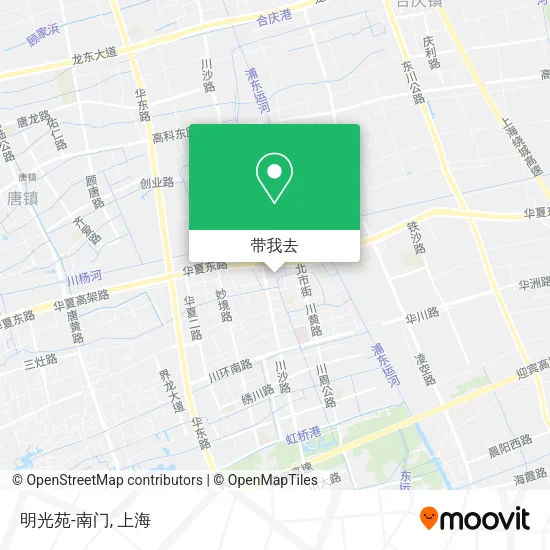 明光苑-南门地图