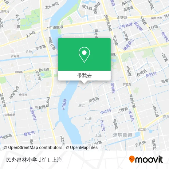 民办昌林小学-北门地图