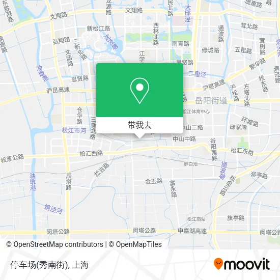 停车场(秀南街)地图