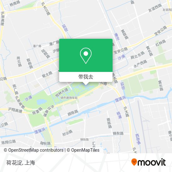 荷花淀地图