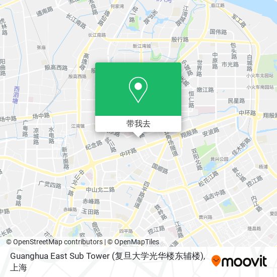 Guanghua East Sub Tower (复旦大学光华楼东辅楼)地图