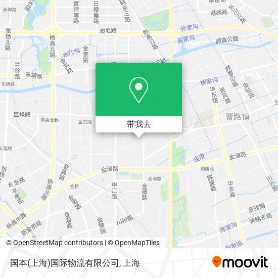 国本(上海)国际物流有限公司地图